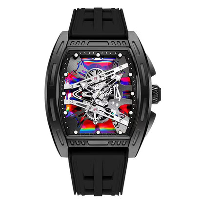 Phantom X – Black Luxury Skeleton Watch